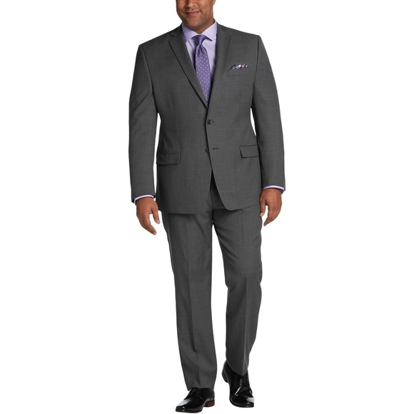 Men’s suit in gray colored by Michael Strahan. - Picture 13 of 13